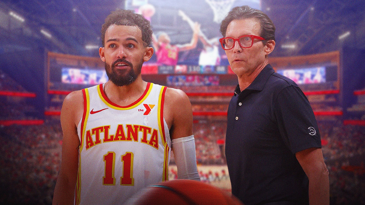 Trae Young and Quin Snyder.