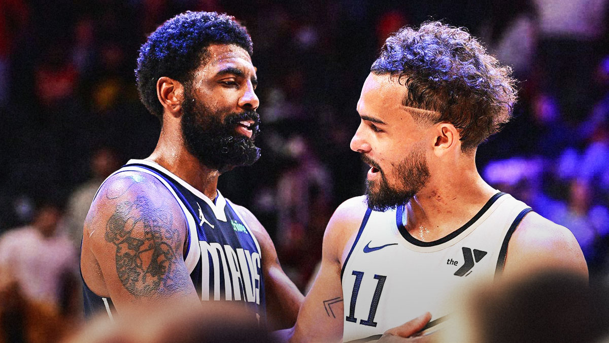 Trae Young and Kyrie Irving.