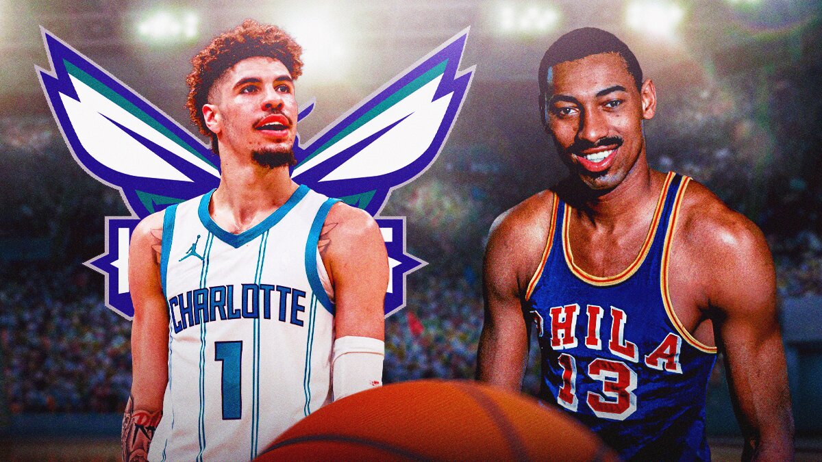 Hornets' LaMelo next to Wilt Chamberlain after loss to Magic