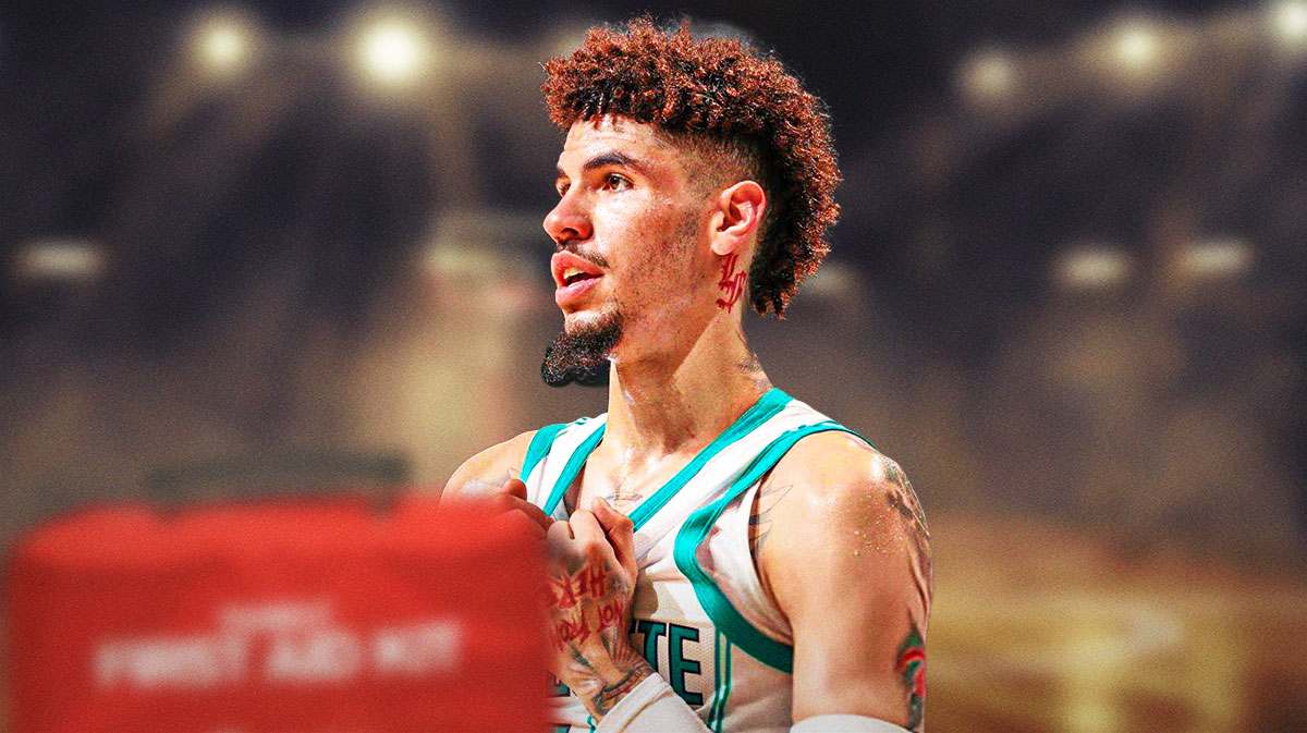 LaMelo Ball late addition to injury report vs. Heat