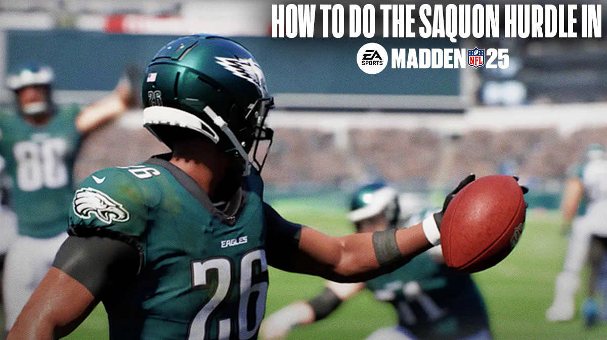 How To Do The Saquon Barkley Spin Hurdle in Madden 25