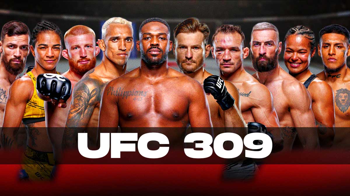 How to watch UFC 309: Date, time, fight card