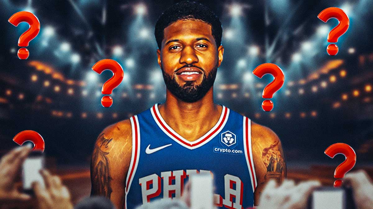 76ers' Paul George surrounded by question marks