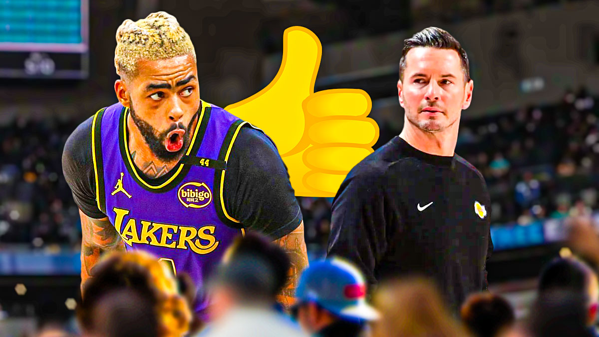 Lakers' JJ Redick explains why D'Angelo Russell is coming off bench