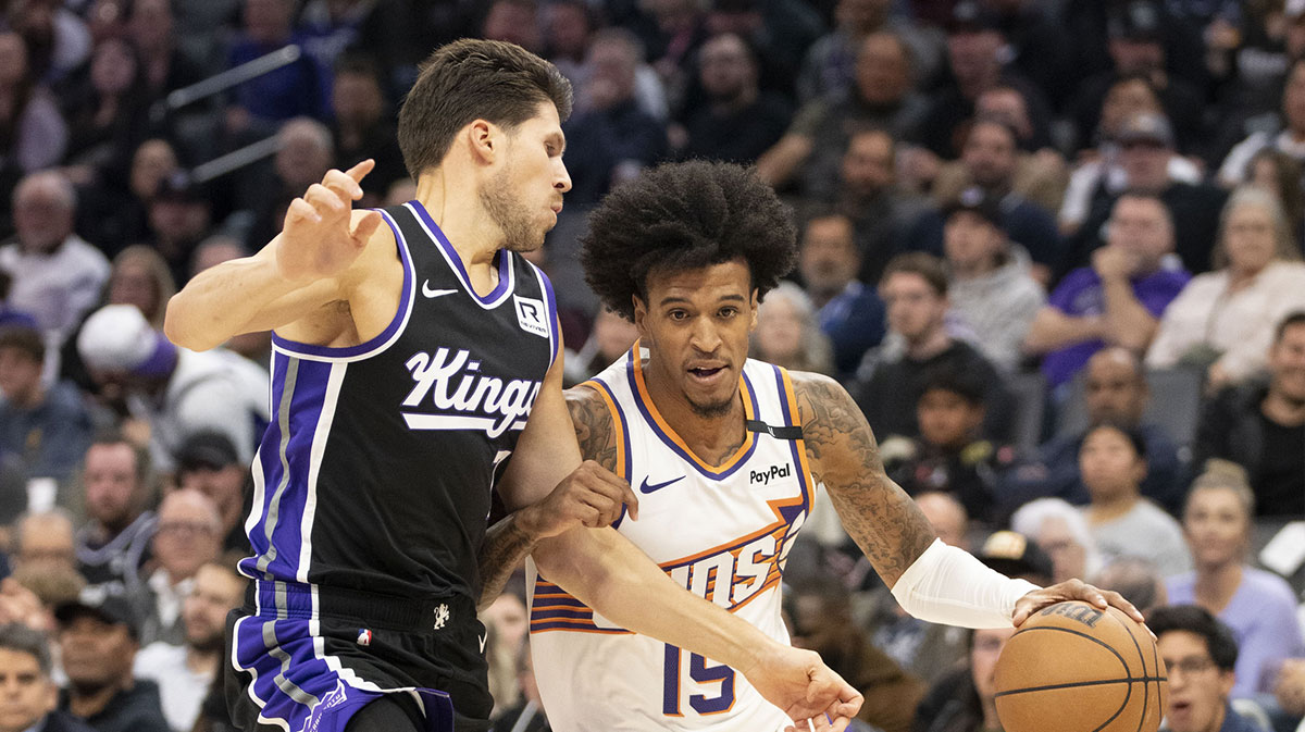 Jalen Bridges showed out during the Suns 127-104 loss to the Kings on Wednesday
