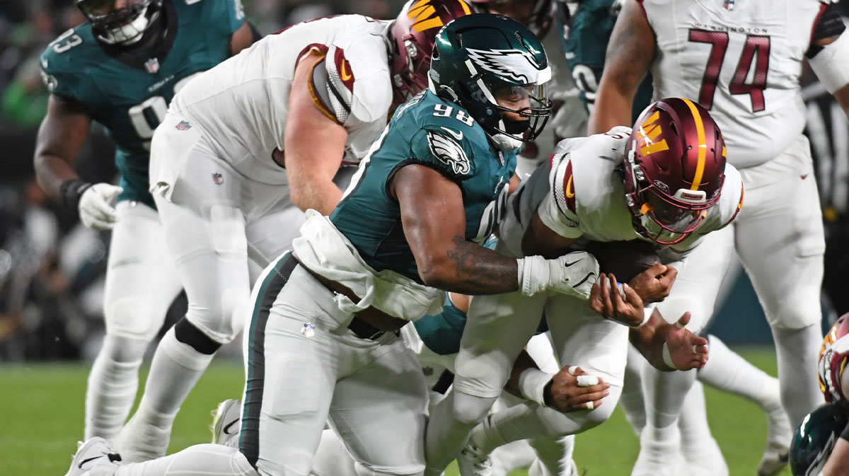 Jalen Carter des Eagles obtient un fort soutien pour ses performances TNF instantanées à 100 %