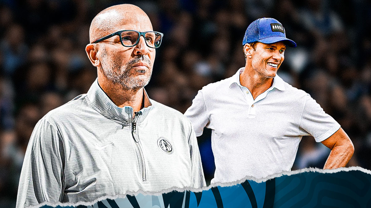 Mavericks HC Jason Kidd, Fox broadcaster Tom Brady