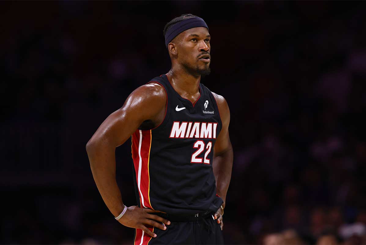 Heat's Jimmy Butler downgraded on injury report vs. Pacers