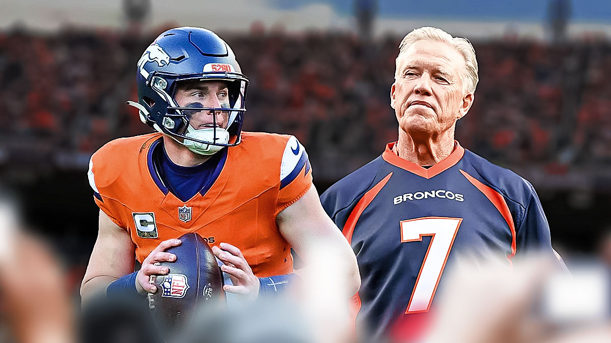 Broncos' Bo Nix & John Elway