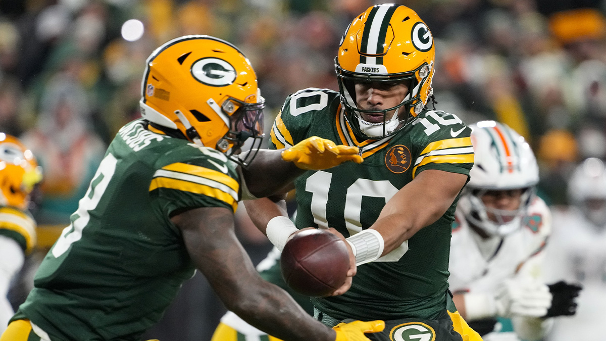 Packers' Matt LaFleur drops awesome 3-word take on Josh Jacobs' massive workload