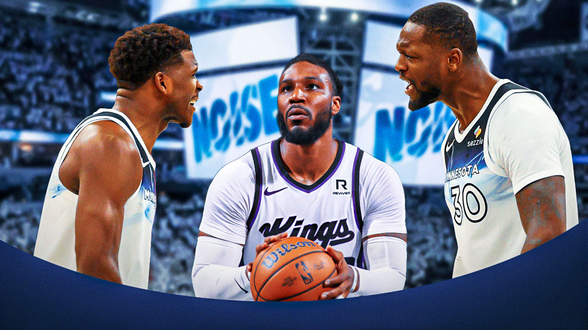 Julius Randle, Jae Crowder, Anthony Edwards, Minnesota Timberwolves
