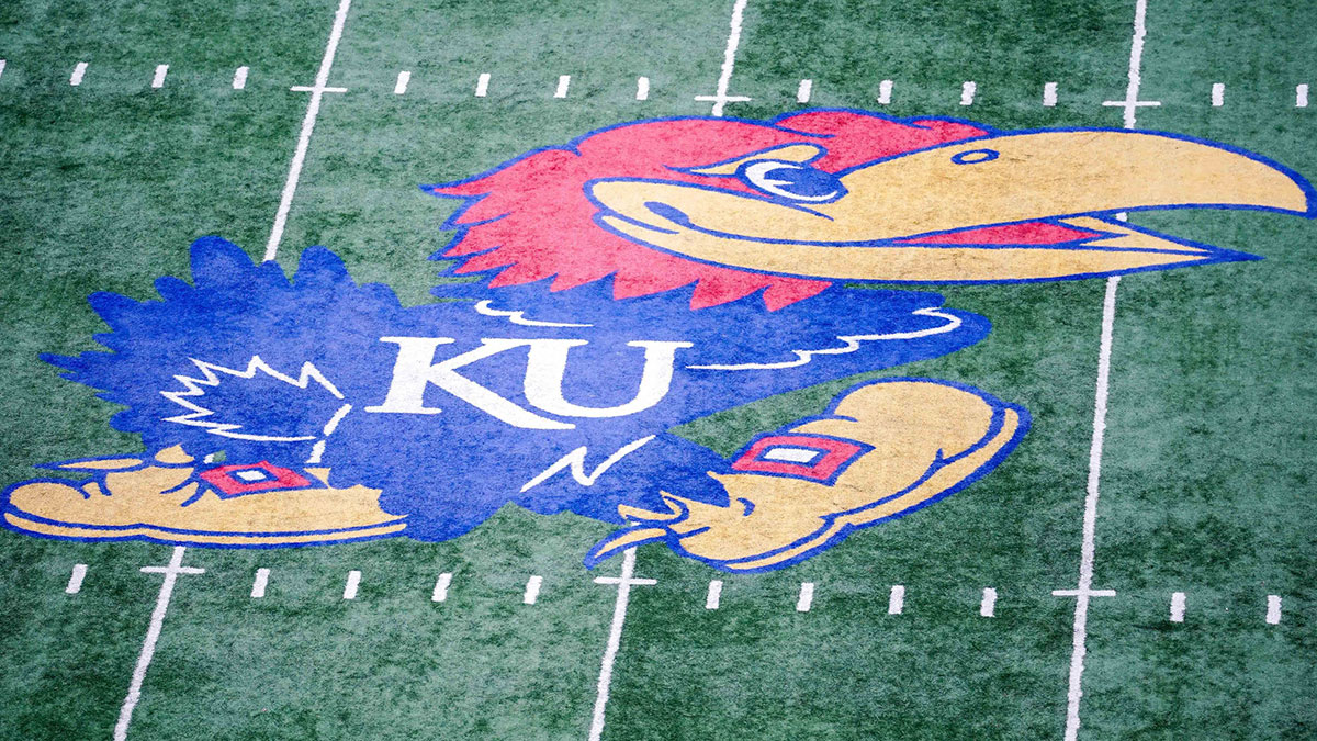 Kansas Jayhawks logo.