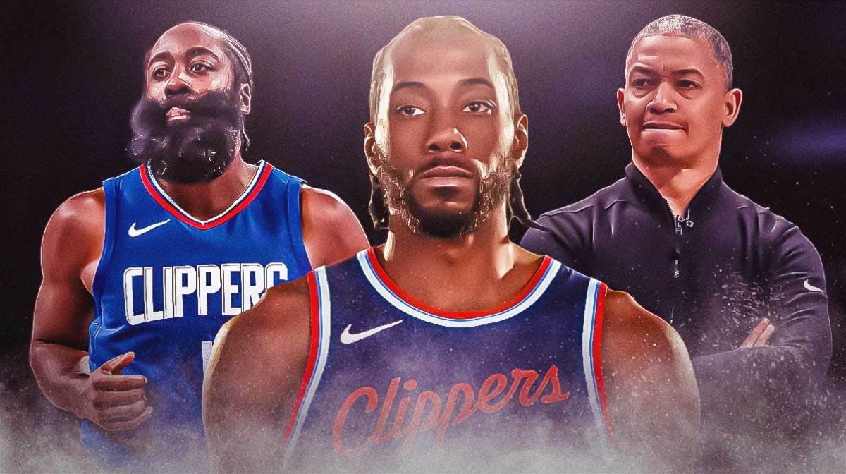 Kawhi leonard, James Harden, Tyronn Lue, Los Angeles Clippers