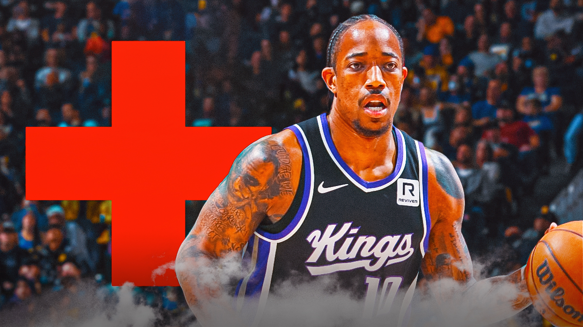 Kings' DeMar DeRozan exits vs. Suns with concerning back injury