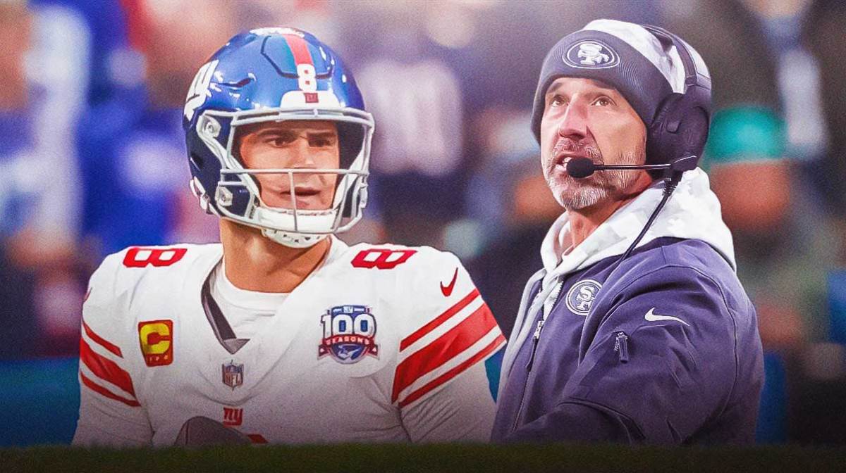 49ers head coach Kyle Shanahan revealed if there was ever any thought of signing Daniel Jones.