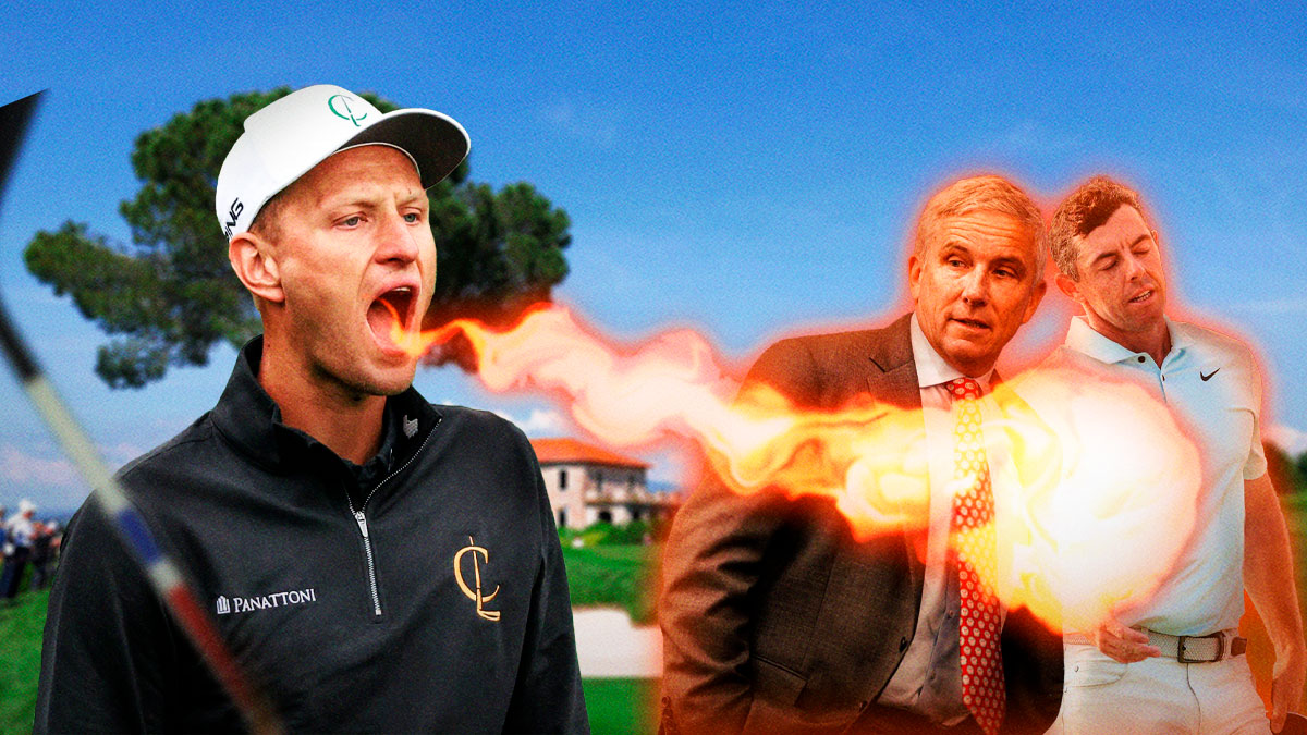 liv golf adrian meronk spits fire on jay monahan, rory mcilroy