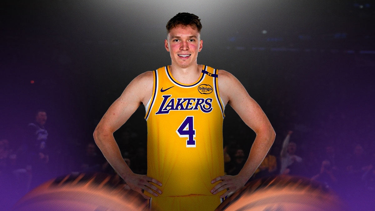 Lakers’ Dalton Knecht ties NBA record after nuclear second half vs. Jazz