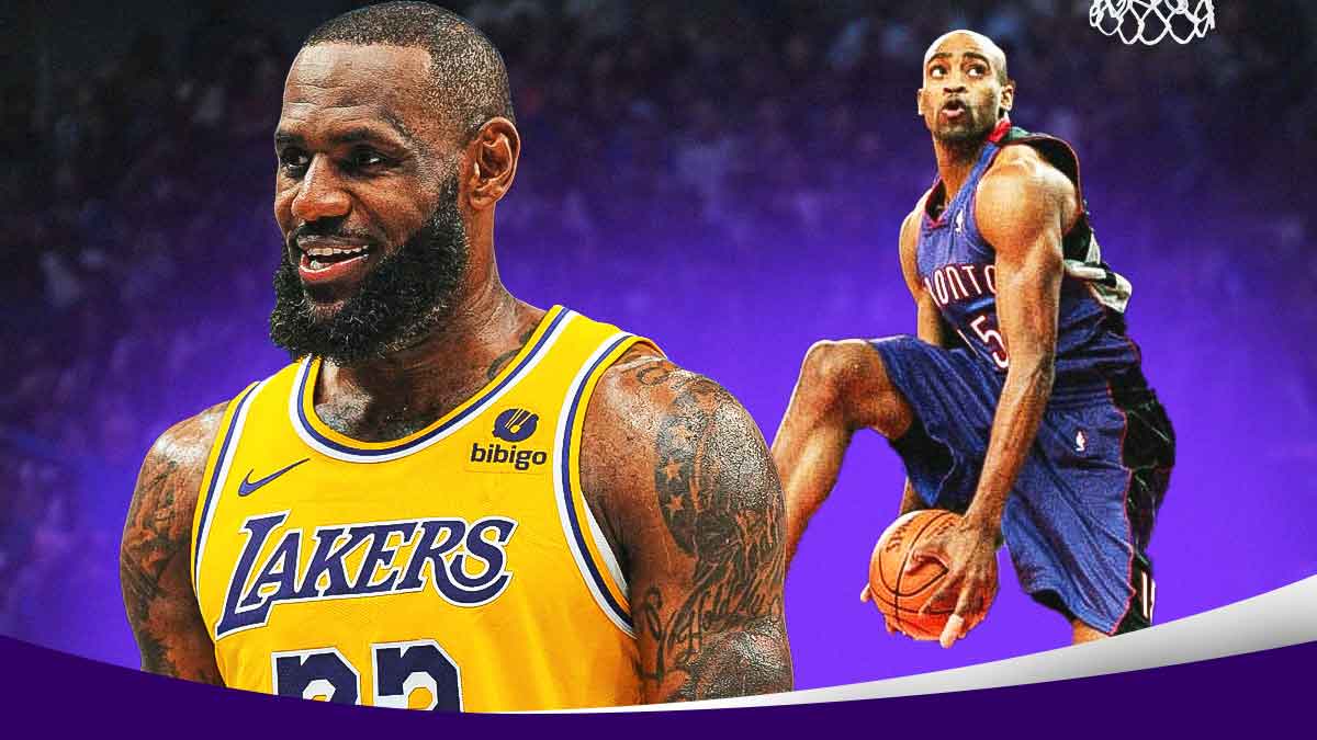 LeBron James' beautiful message for Vince Carter ahead of jersey retirement