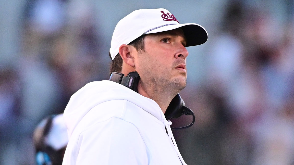 Mississippi State coach Jeff Lebby