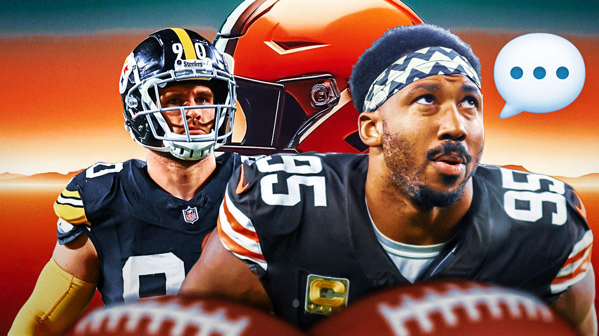 Browns' Myles Garrett declares he's 'No. 1' amid rivalry with TJ Watt