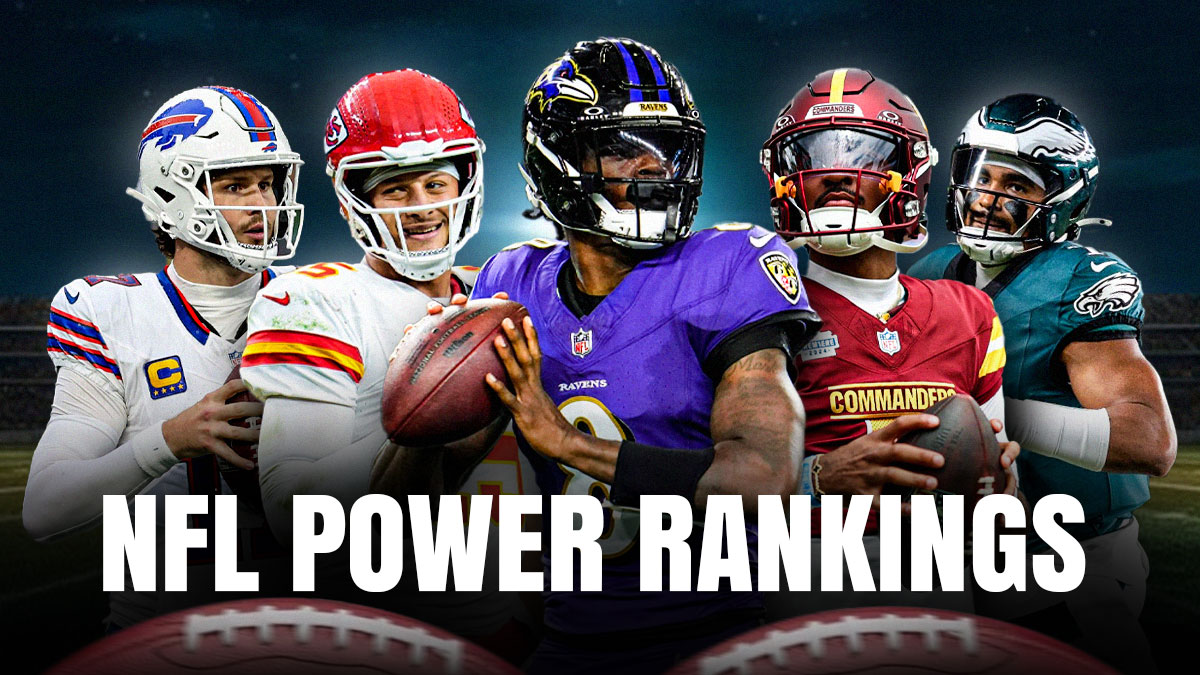 NFL Power Rankings, Week 10 Ravens, Commanders win as Panthers surprise