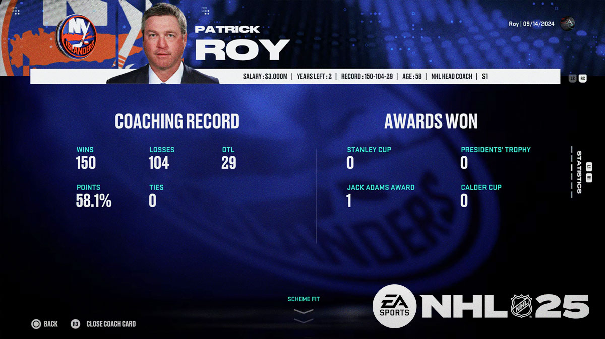 NHL 25 Update Adds All 32 Coaches, Improves Gameplay