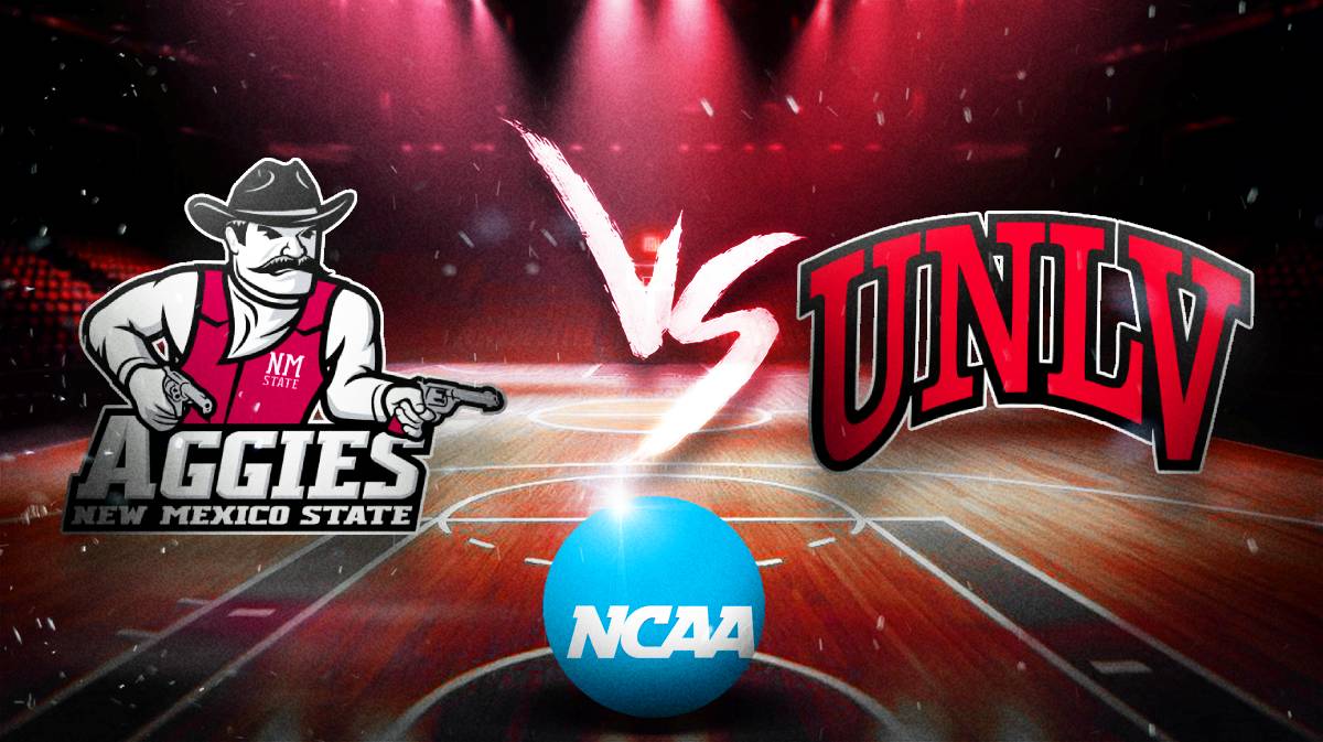 New Mexico State UNLV prediction, college basketball odds