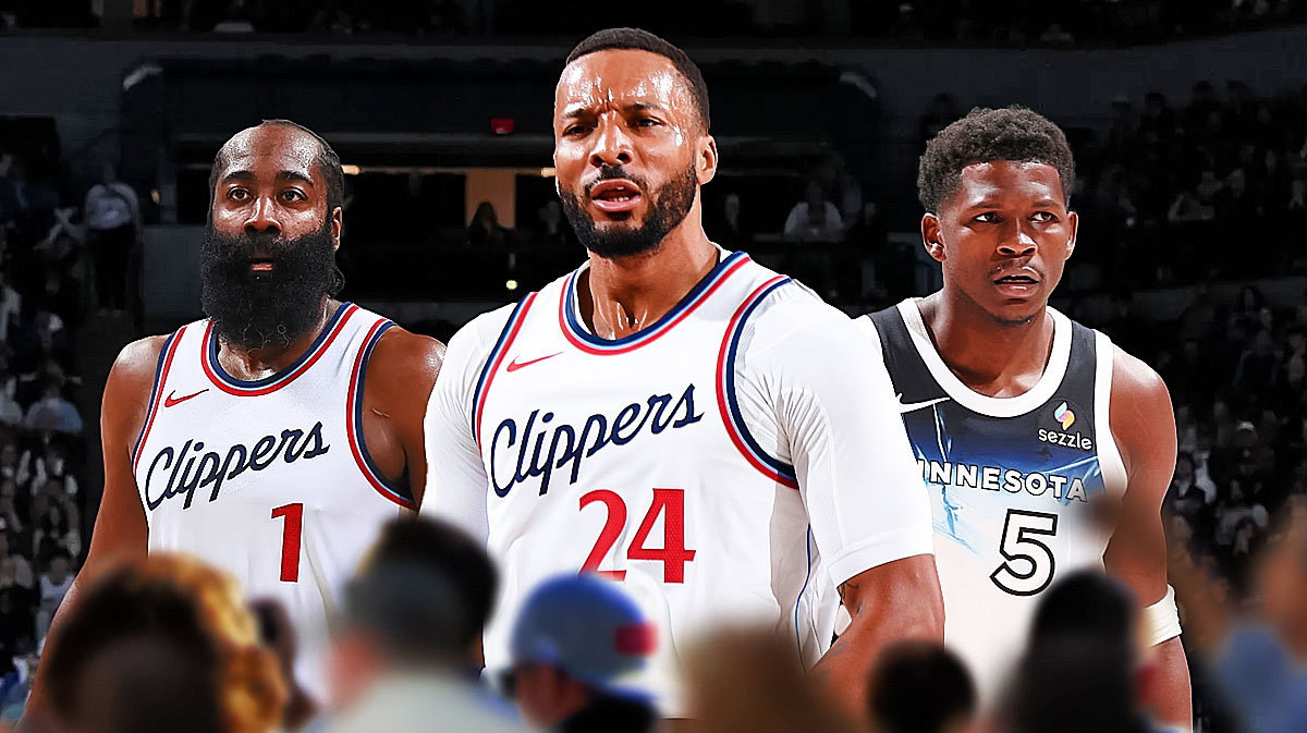 Norman Powell, James Harden, Anthony Edwards, Los Angeles Clippers, Minnesota Timberwolves