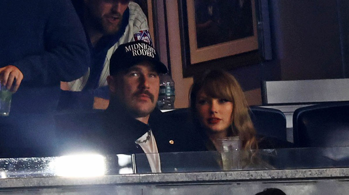 Taylor Swift and Travis Kelce