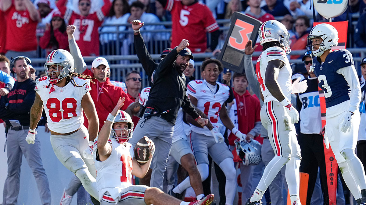 LeBron James reacts to Ohio State's crucial win vs. Penn State