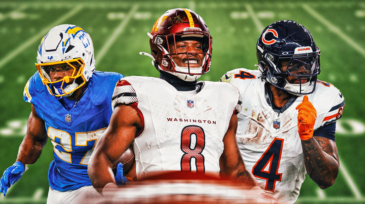 Brian Robinson Jr, JK Dobbins, D'Andre Swift fantasy football