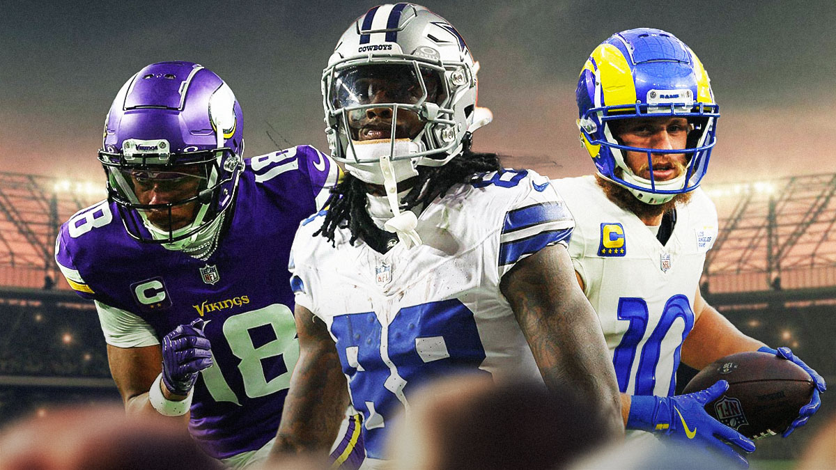 Justin Jefferson, Ceedee Lamb, Cooper Kupp fantasy football