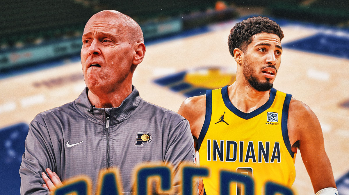 Pacers Rick Carlisle and Pacers Tyrese Haliburton