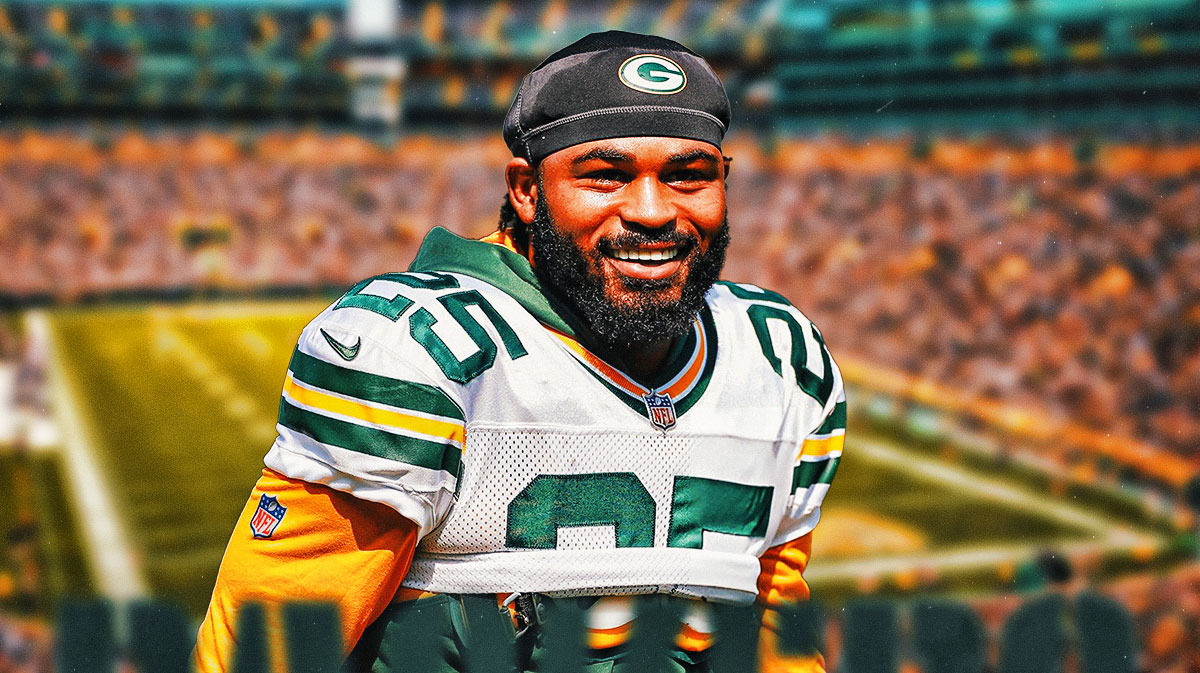 Packers' Keisean Nixon smiling