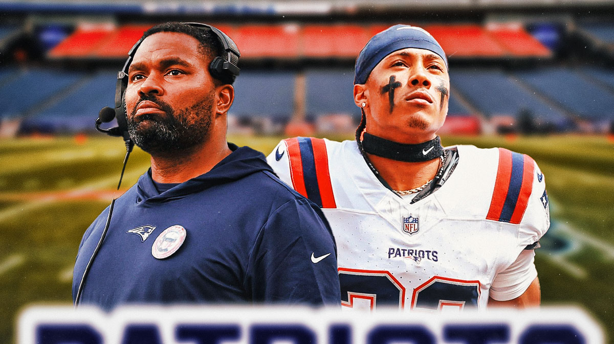 Patriots Jerod Mayo and Patriots Marco Wilson