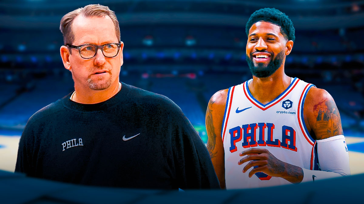 76ers' Nick Nurse and Paul George
