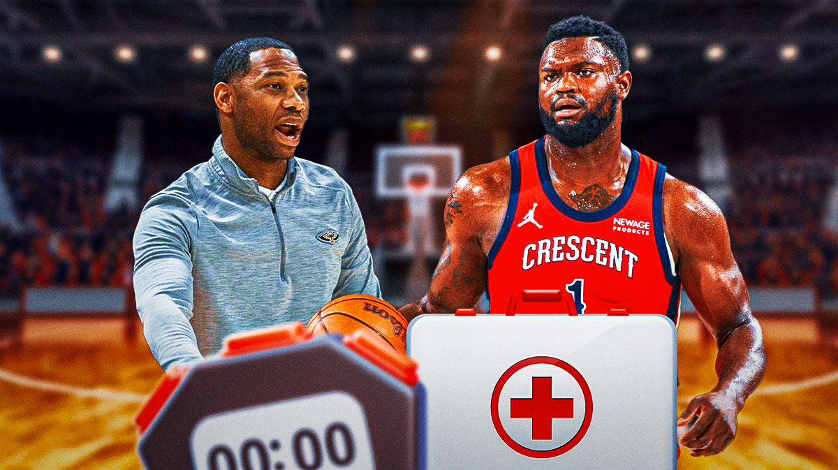 Pelicans' Willie Green with Zion Williamson
