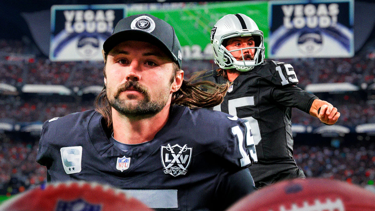 Raiders' Gardner Minshew with stoic expression
