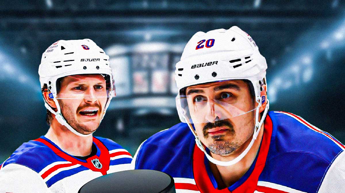 Chris Kreider and Jacob Trouba