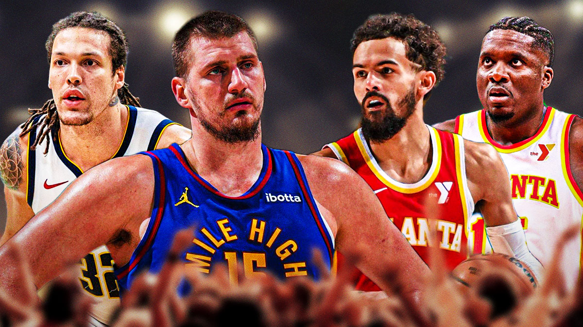 Aaron Gordon, Nikola Jokic, Trae Young, and Clint Capela.