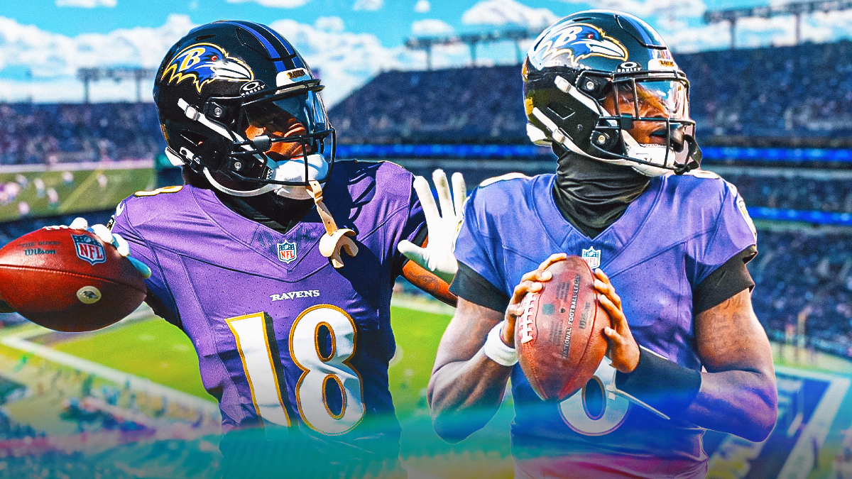 Ravens Lamar-Jackson talks building chemistry with Diontae Johnson post-trade.