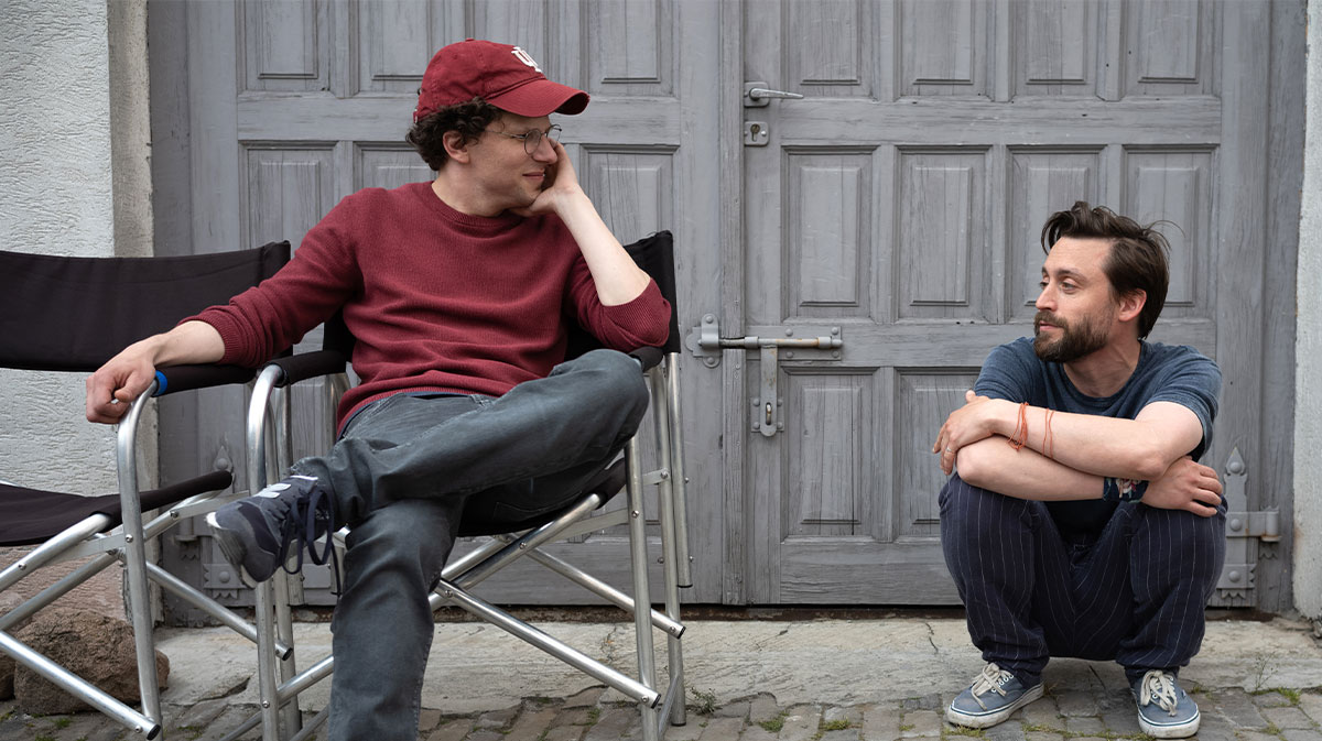 Kieran Culkin and Jesse Eisenberg.