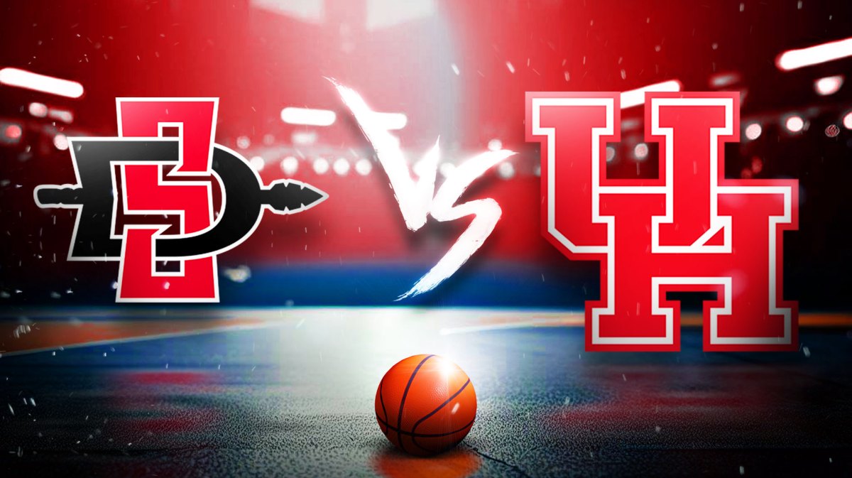 San Diego State Houston prediction, college basketball odds