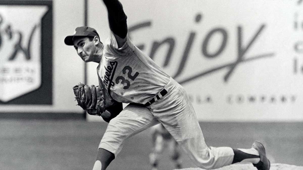 Sandy Koufax Dodgers Cy Young winner