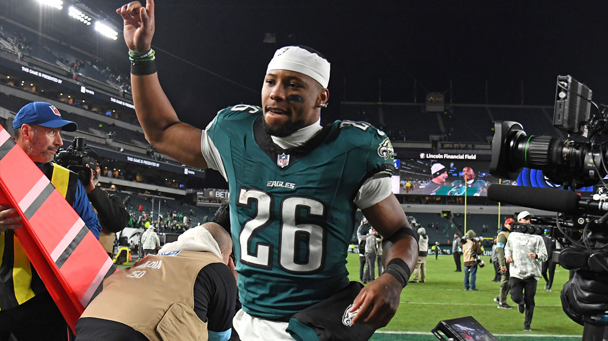 Eagles' Saquon Barkley MVP buzz heats up after monster Commanders game