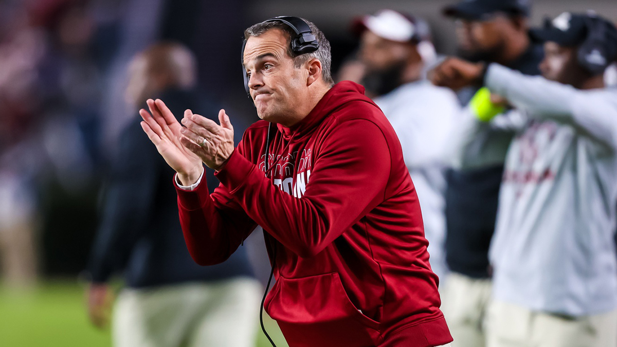 Nov 16, 2024; Columbia, South Carolina, USA; South Carolina Gamecocks head coach Shane Beamer reacts in the second half against the Missouri Tigers at Williams-Brice Stadium