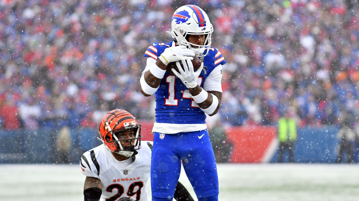 Stefon Diggs Bills before trade to Texans against Bengals