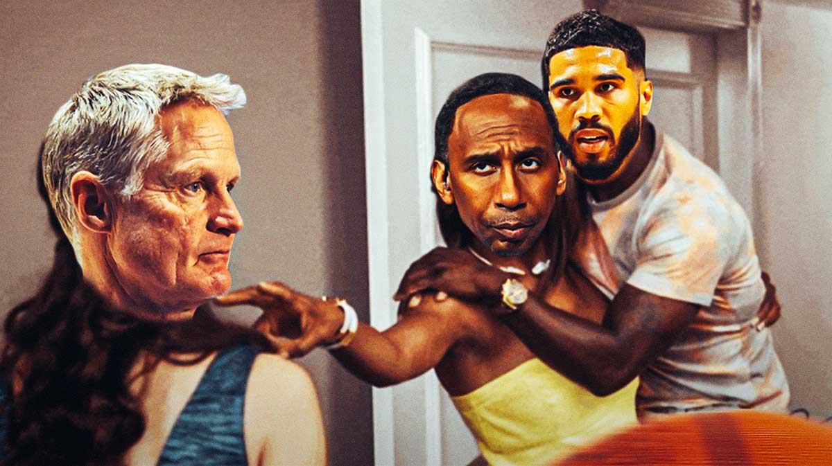 Stephen A. SMith, Celtics, warriors, Steve kerr, Jayson Tatum