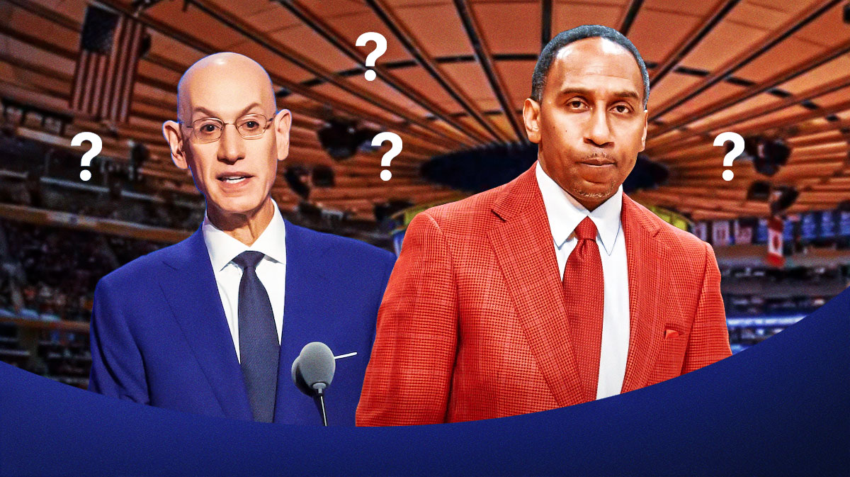 Stephen A. Smith, Adam Silver, All-Star, NBA, NBA All-star