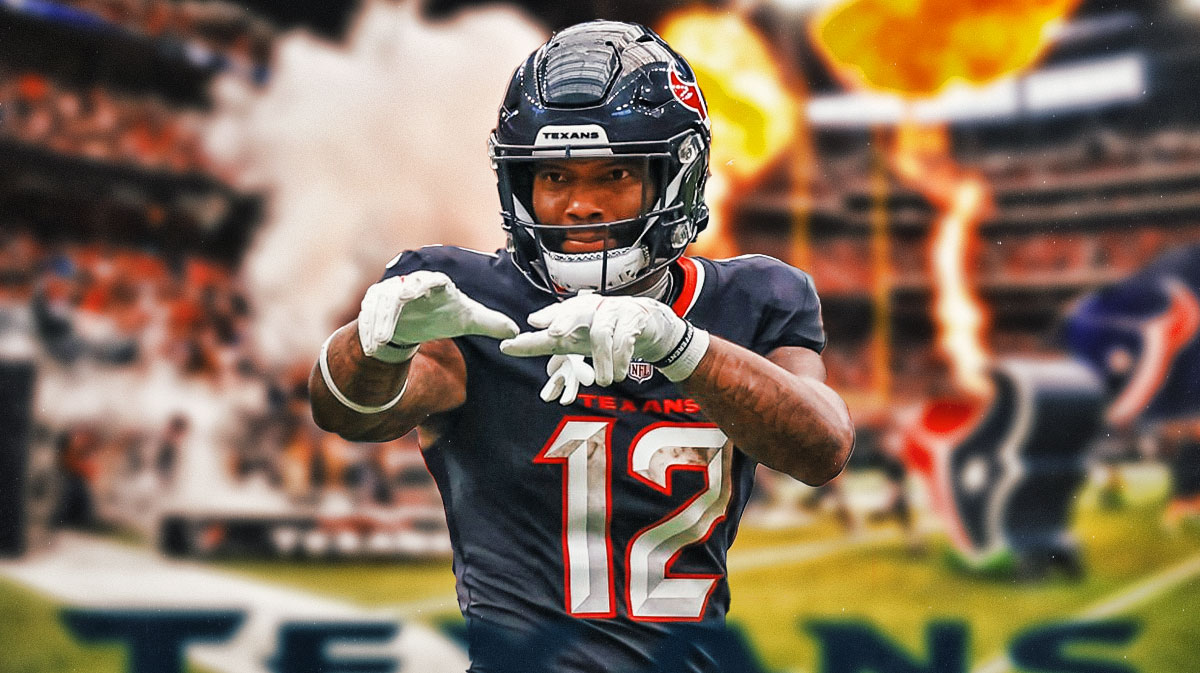Houston Texans wide receiver Nico Collins